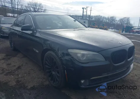 2012 BMW 750Li xDrive from USA, damaged, VIN WBAKC8C5XCC437848